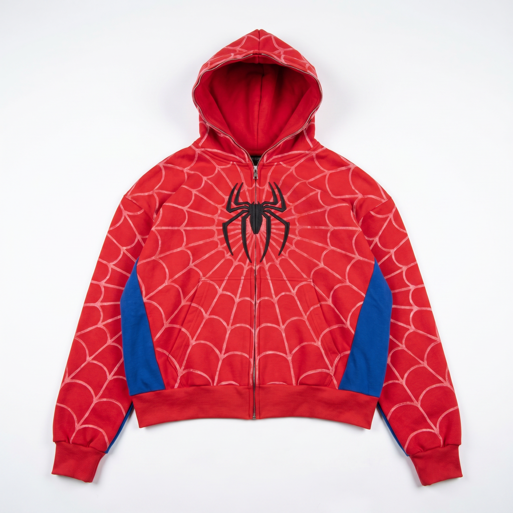 PREVENTA/ RED SPIDER ZIP-UP HODDIE